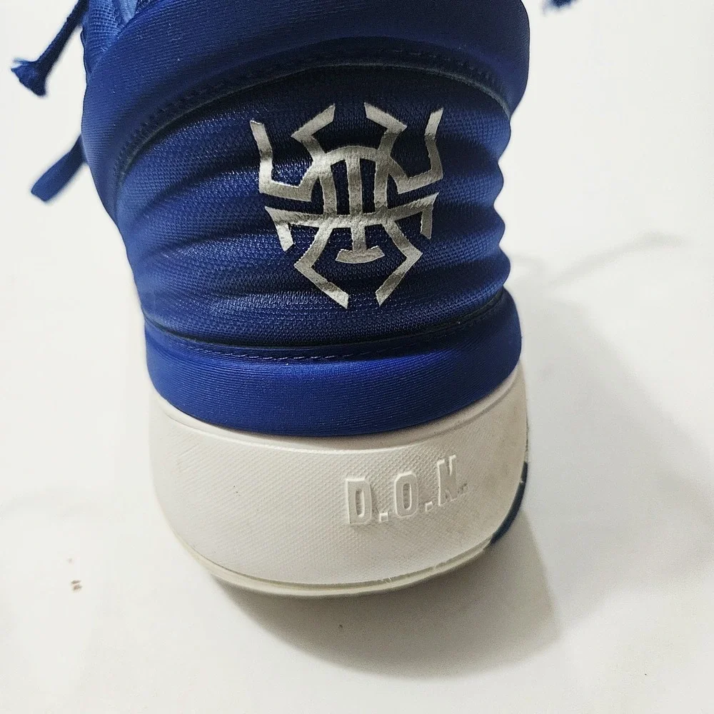 Adidas D.O.N. Issue 2 Royal Blue White Basketball Sneakers FW8514 Men's Size 11